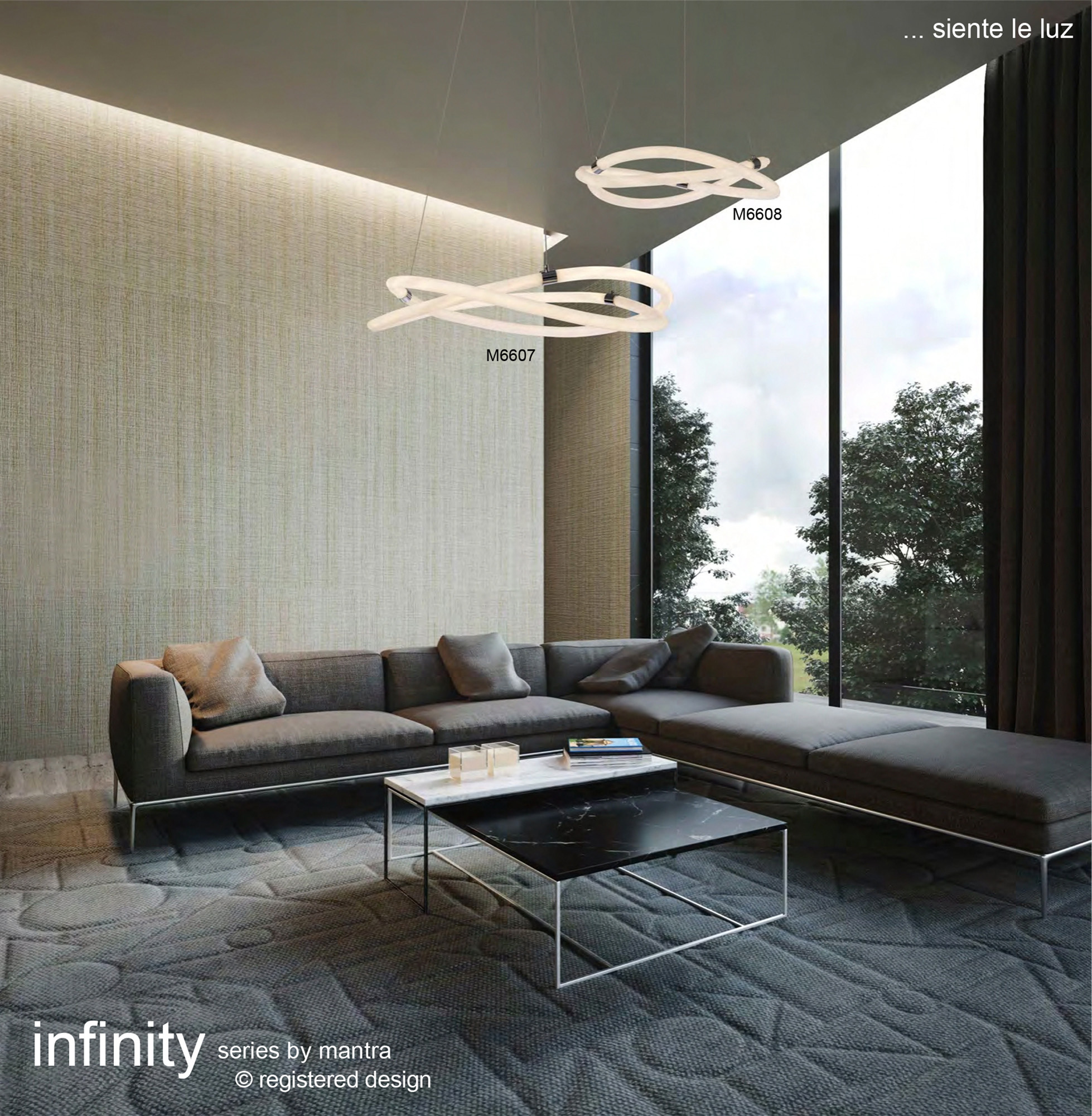 Infinity II Ceiling Lights Mantra Ring Pendants Infinity II Ceiling Lights Mantra Ring Pendants
